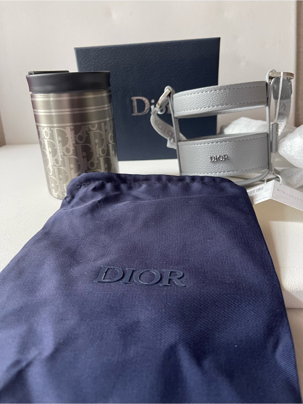 Dior Vibe Water Bottle & Bottle Holder Limited VIP Gift Novelty GWP. - Picture 7 of 13